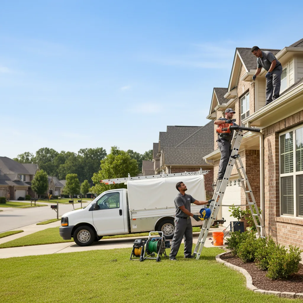 Home Gutter Service in Terral, OK near me